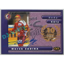 2013/14 OFS Marek Zadina #G8 8/8 Buyback OFS 03/04 Góly