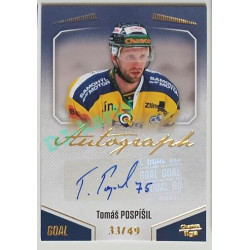 2022/23 Goal Cards Chance Liga 1. série #A-84 Tomáš Pospíšil Autograph 33/49