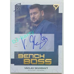 2022/23 Sportzoo ELH 2. série #BBS-VS Václav Skuhravý Bench Boss Auto xx/60
