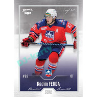 2022/23 Goal Cards Chance Liga 1. série #083 Radim Ferda Silver 1 of 60