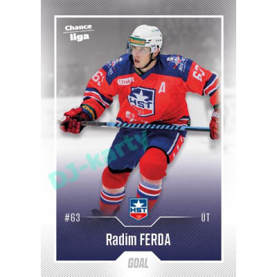 2022/23 Goal Cards Chance Liga 1. série #083 Radim Ferda