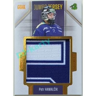 2022/23 Goal Cards Chance Liga 2. série #J-40 Petr Hamalčík Jumbo Jersey 14/77