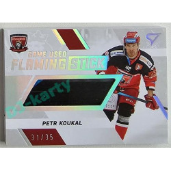 2021/22 Sportzoo TIPSPORT ELH Petr Koukal #FS-KO 31/35 Flaming Stick