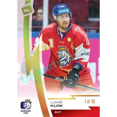 2023 MK reprezentace #094 Lukáš Klok Gold 1of10