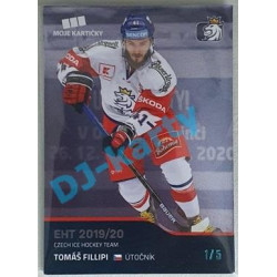 2020 MK reprezentace Tomáš Filippi #5 1/5 Blue