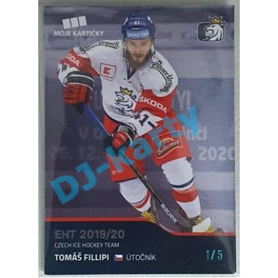 2020 MK reprezentace Tomáš Filippi #5 1/5 Blue
