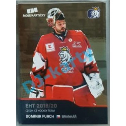 2020 MK reprezentace Dominik Furch #6 Gold Promo