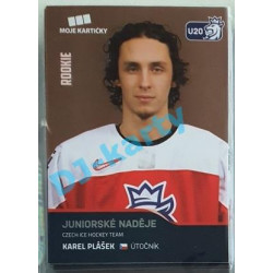 2020 MK reprezentace Karel Plášek RC juniorské naděje #73 Red Promo