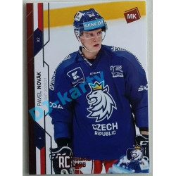 2021 MK reprezentace Pavel Novák RC EHT #27 8/25 Red
