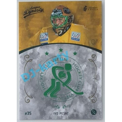 2021 Legendary Cards League Dynasty Vsetín Ivo Pešat #84