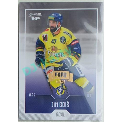 2022/23 Goal Cards Chance Liga 1. série #098 Jiří Goiš Expo Pardubice