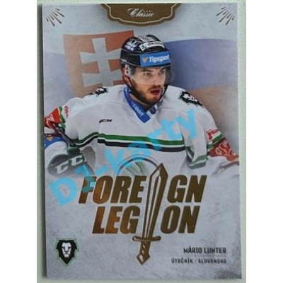 2020/21 OFS 2. série Mário Lunter #FL-MLU Foreign Legion GOLD /77