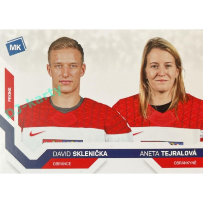 2021/22 MK reprezentace #085 D. Sklenička / A. Tejralová ZOH
