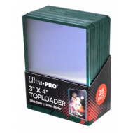 Ultra Pro - Toploader 35pt 3''x4'' Green Border 1 ks