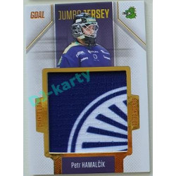 2022/23 Goal Cards Chance Liga 2. série #J-40 Petr Hamalčík Jumbo Jersey 11/77