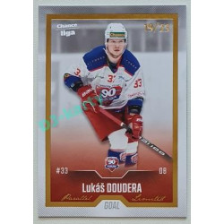 2022/23 Goal Cards Chance Liga Update #485 Lukáš Doudera Gold xx/23