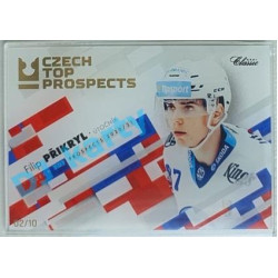 2020/21 OFS 2. série Filip Přikryl #CTP-17 02/10 Czech Top Prospects Plexiglass
