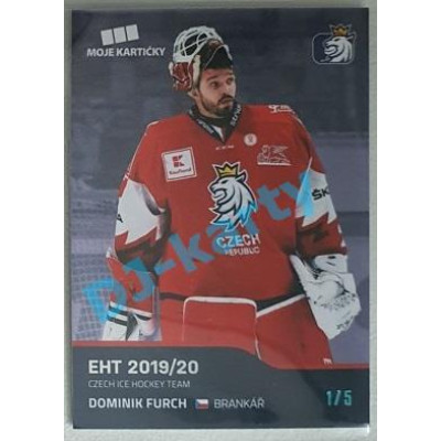2020 MK reprezentace Dominik Furch #6 1/5 Blue