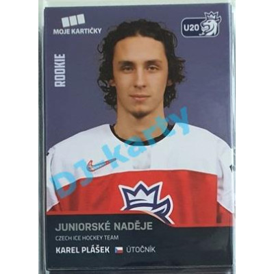 2020 MK reprezentace Karel Plášek RC juniorské naděje #73 Blue Promo