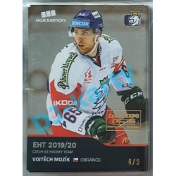 2020 MK reprezentace Vojtěch Mozík #21 4/5 Silver Czech Expo