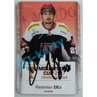 2017 OFS Mountfield Cup Rastislav Dej #34 2/10 Autograph Die Cut