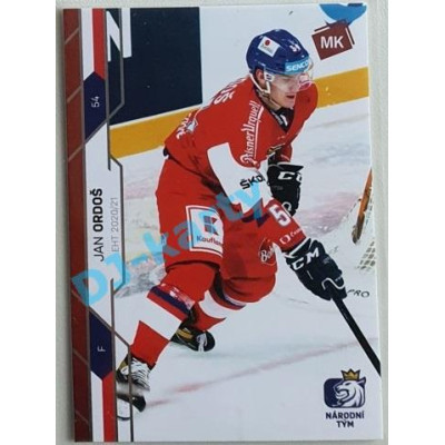 2021 MK reprezentace Jan Ordoš EHT #28 9/25 Red