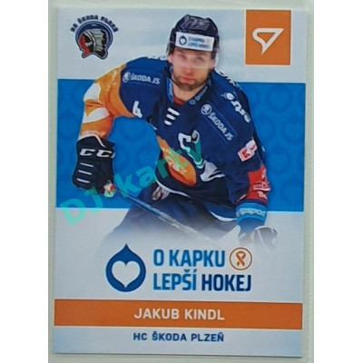 2021/22 Sportzoo Jakub Kindl #HN-04 14/35 ''O kapku lepší hokej''