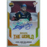 2021/22 Sportzoo TIPSPORT ELH 2. série #AWS-13 Uvis Janis Balinskis Around The World Auto 90/90