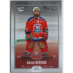 2022/23 Goal Cards Chance Liga 1. série #171 Aaron Berisha Expo Pard. Silver 1 of 3