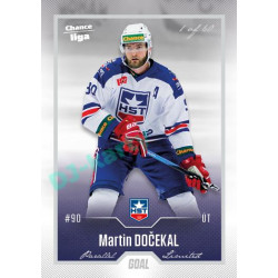 2022/23 Goal Cards Chance Liga 1. série #085 Martin Dočekal Silver 1 of 60