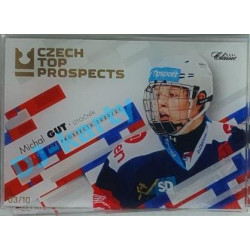 2020/21 OFS 2. série Michal Gut #CTP-15 03/10 Czech Top Prospects Plexiglass