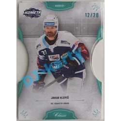 2020/21 OFS 1. série Jakub Klepiš #52 12/20 Blue Cut
