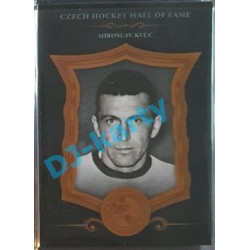 2020 OFS Síň slávy českého hokeje Miroslav Klůc #SSCH-102 08/25 Black Cut