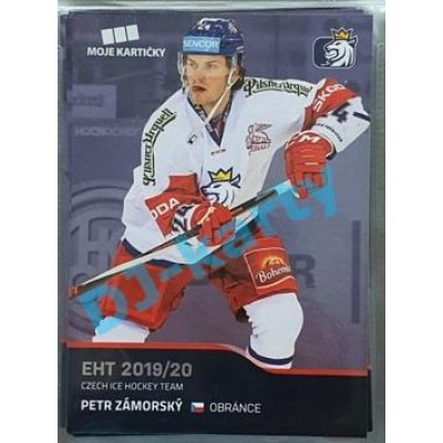 2020 MK reprezentace Petr Zámorský EHT #41 Blue Promo