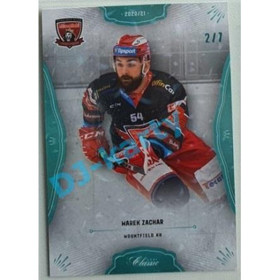 2020/21 OFS 2. série Marek Zachar #327 2/7 Blue Aquadropp