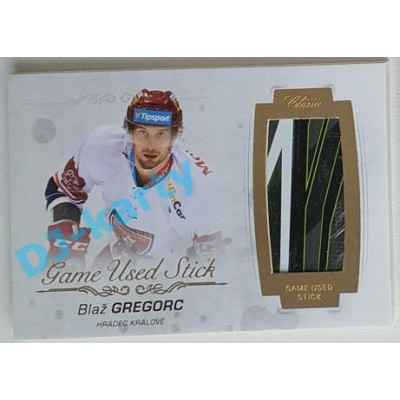 2017/18 OFS Blaž Gregorc #GUS-28 13/20 Game Used Stick