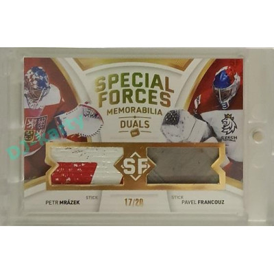2021/22 MK reprezentace #SFMD-13 Petr Mrázek / Pavel Francouz Special Forces Dual 17/20