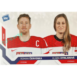 2021/22 MK reprezentace #087 R. Červenka / K. Hymlarová ZOH