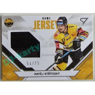2021/22 Sportzoo TIPSPORT ELH Matěj Stříteský #JS-MS 54/75 Game Jersey