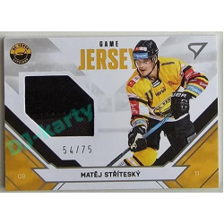 2021/22 Sportzoo TIPSPORT ELH Matěj Stříteský #JS-MS 54/75 Game Jersey
