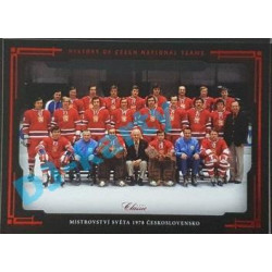 2020 OFS SSČH Mistrovství světa 1978 Československo #HCNT-30 05/30 History of Czech National Teams Red