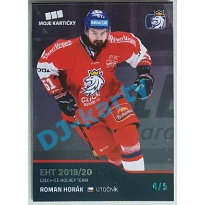2020 MK reprezentace Roman Horák EHT #9 4/5 Blue
