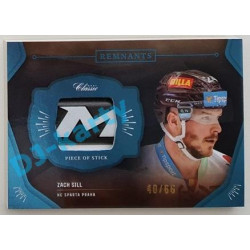 2020/21 OFS 2. série Zach Sill #RPS-ZSI 40/66 Game Used Remnants