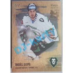 2019/20 OFS Ondřej Dlapa #132 1/1 Gold Rainbow Expo Pard.
