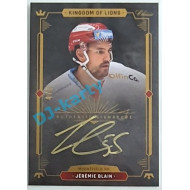 2021 OFS Kingdom of Lions Jérémie Blain #A03 4/5 Authentic Signature GOLD