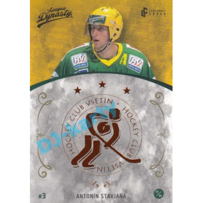 2021 Legendary Cards League Dynasty Vsetín Antonín Stavjaňa #87 Cooper 1 of 77