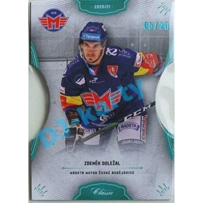 2020/21 OFS 2. série Zdeněk Doležal #290 05/20 Blue Cut