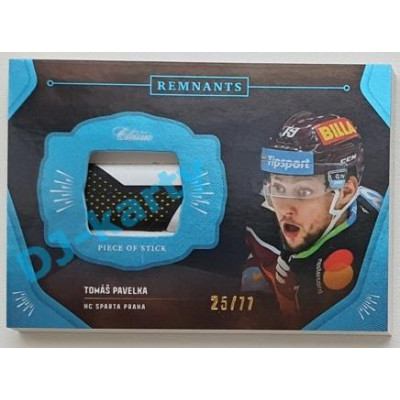 2020/21 OFS 2. série Tomáš Pavelka #RPS-TPA 25/77 Game Used Remnants