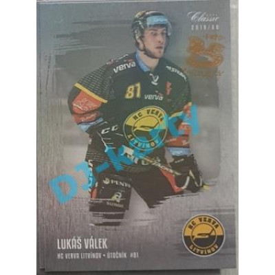 2019/20 OFS Lukáš Válek #307 xx/12 Silver Rainbow Expo Pard.