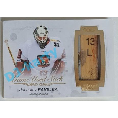 2017/18 OFS Jaroslav Pavelka #GUS-15 09/20 Game Used Stick